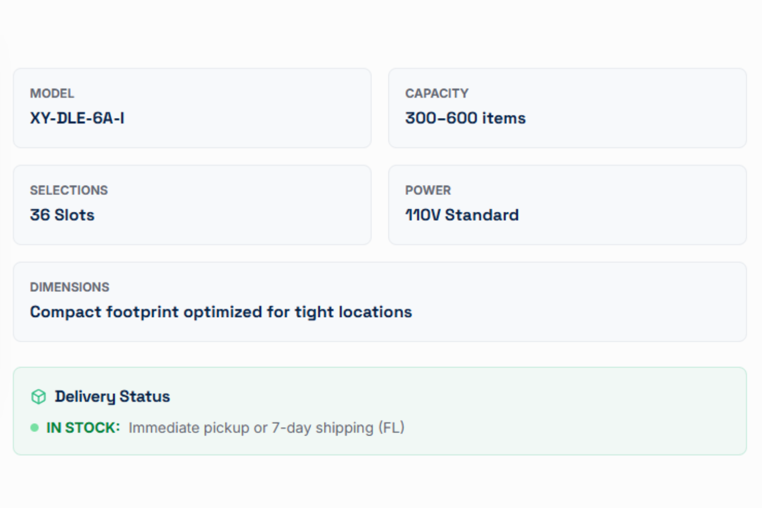 34°F – 39°F Cooling (1)